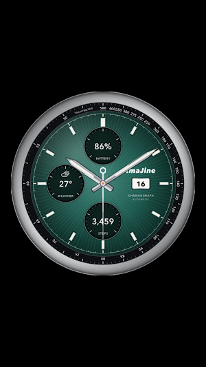 ImaJine Chrono Watch Face Screenshot 0