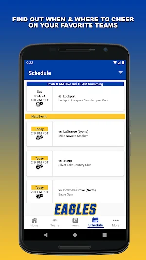 Carl Sandburg Athletics Screenshot 1