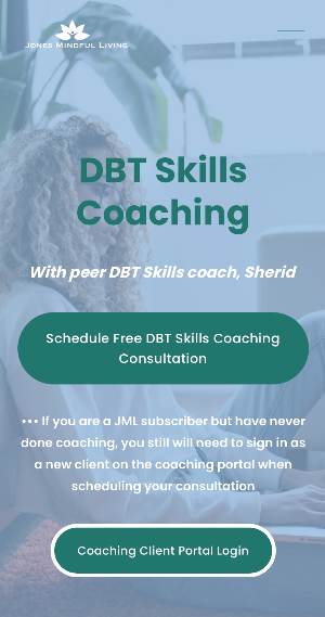 Jones Mindful Living DBT Screenshot 1