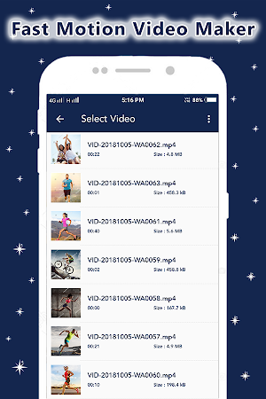 Fast Video Motion Screenshot 1