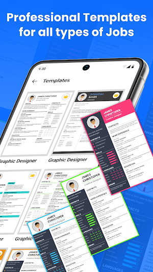 Resume Builder CV Maker App Screenshot 2