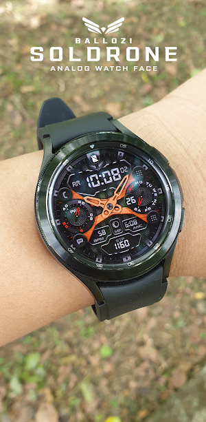 BALLOZI Soldrone Watch Face Screenshot 1