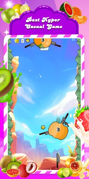 Fruits Epic Rush - Slash Knife Screenshot 2