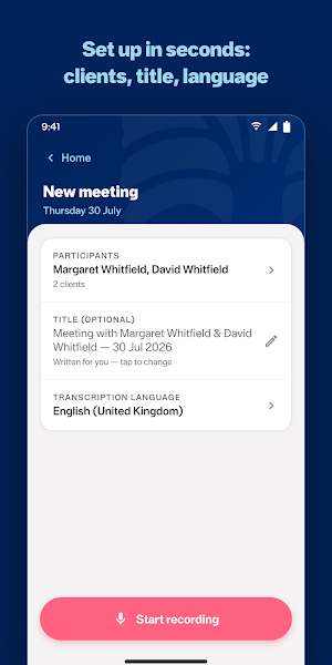 AdviserNotes - UK Screenshot 1