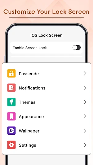 iOS Lock Screen & Wallpapers Screenshot 2