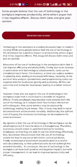 IELTS Writing Task 2 Screenshot 3