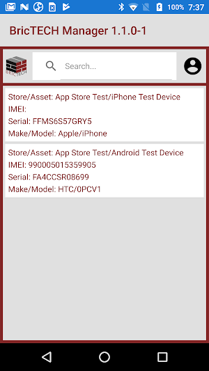 BricTECH Manager Screenshot 2