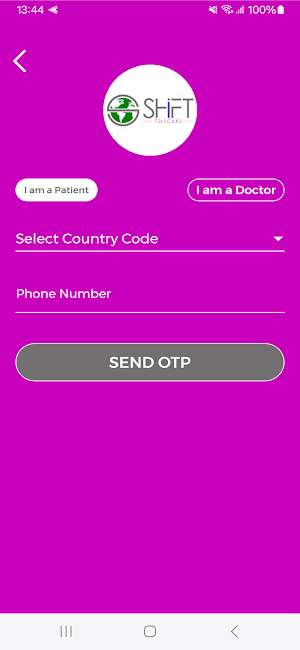 Shift Telecare Screenshot 1