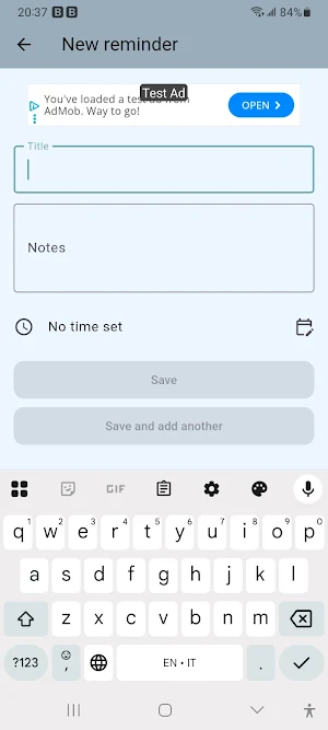 Parta EazRemind Screenshot 2