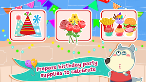 Wolfoo Birthday Party Planning Screenshot 2