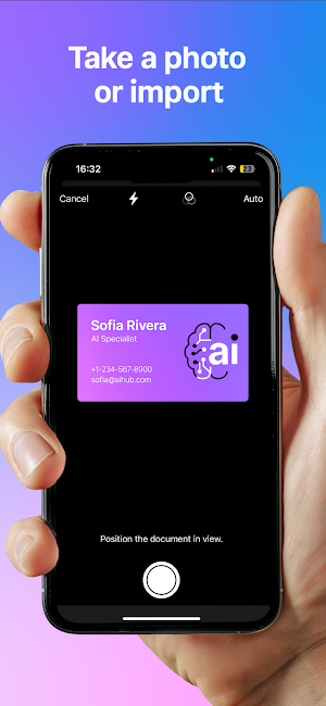 ContactScanner AI Screenshot 1