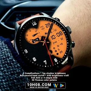 Watch face 10h08.com #96 Screenshot 1