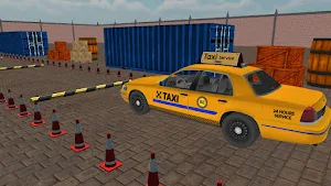 uk taxi parking game 3d Screenshot 1
