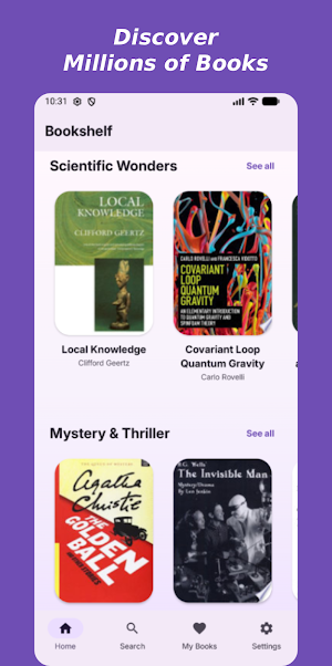 Bookshelf - Google Books Screenshot 0