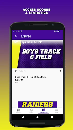 BHS Raider Athletics Screenshot 2