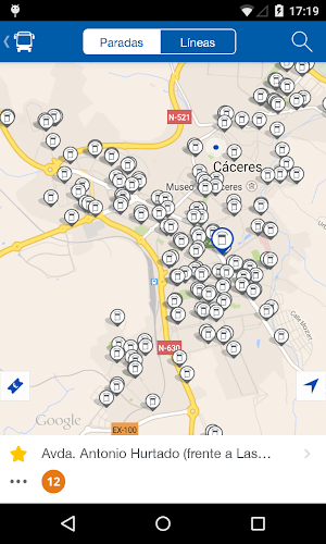Cáceres Bus - APP Oficial Screenshot 1