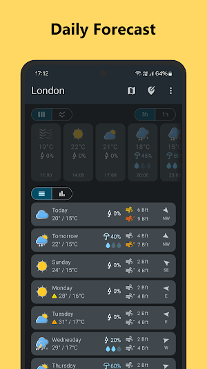 Welkin Weather Screenshot 2