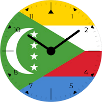 Comoros Analog Watch Face