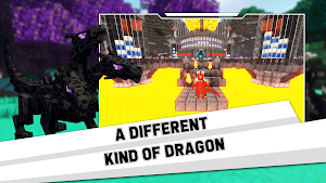 MCPE Fantasy Dragon Modpack Screenshot 1