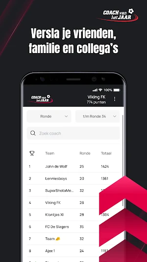Coach van het Jaar Screenshot 2