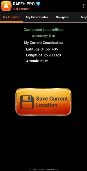DAFFH PRO Navigator Screenshot 2