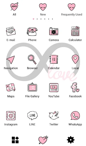 Simple Wallpaper INFINITE LOVE Theme Screenshot 2