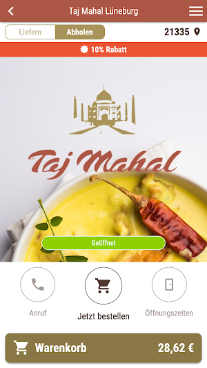 Taj Mahal Lüneburg Screenshot 0