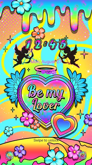 Valentine Rainbow - Wallpaper Screenshot 1