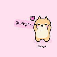 카카오톡 테마 - 뭘봐 시바_핑크 꽃 노트