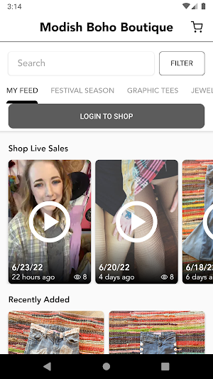 Modish Boho Boutique Screenshot 1