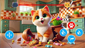 Cat and Grandma: Cat Simulator Screenshot 2
