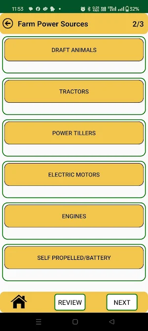 Farm Mechanization Assessment Screenshot 2