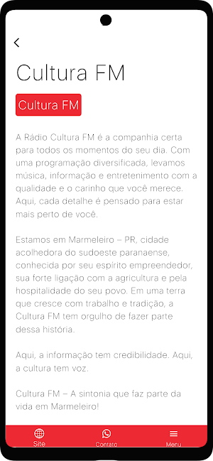 Cultura FM - Marmeleiro - PR Screenshot 1