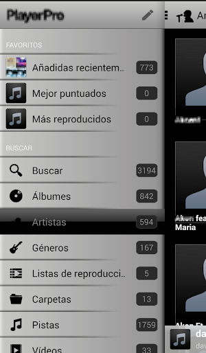 SKIN PLAYERPRO V4 IMUSIC Screenshot 2