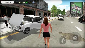 Lada 2107 Russian City Driving Screenshot 2