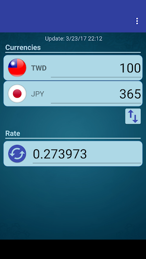 Japan Yen x New Taiwan Dollar Screenshot 1