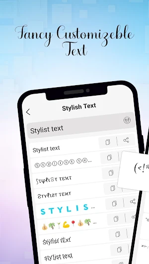 Fonts Art: Keyboard Font Style screenshot 1