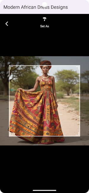 Modern African Dress Designs Screenshot 1