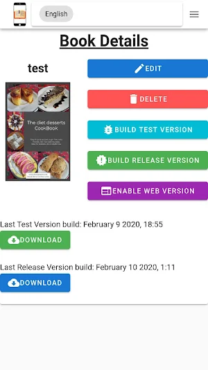 Book2App Screenshot 2