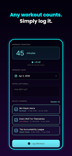 Arvii - Social Fitness Leagues Screenshot 3