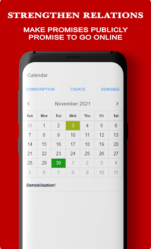 DMB timer Relationship tracker Screenshot 3
