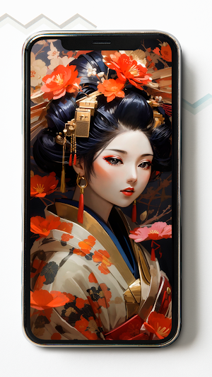 Geisha HD Wallpapers Screenshot 0