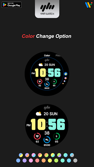 YamWatch Digital 13 Screenshot 3