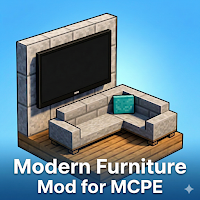 Modern Furniture Mod for MCPE