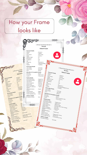 Marriage Biodata Maker Screenshot 1