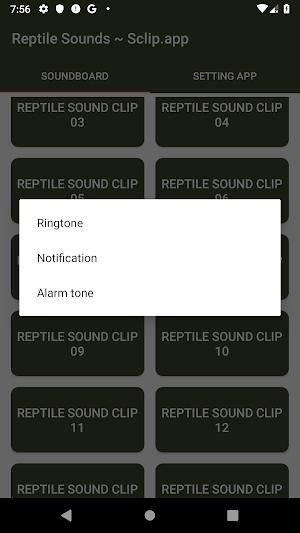 Reptile Sound Collections ~ Sclip.app Screenshot 3