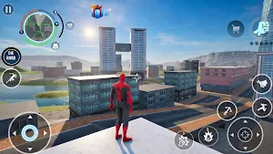Spider Fighter Rope Ninja Hero Screenshot 1