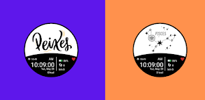 Pisces Zodiac Sign Watch Face Screenshot 2
