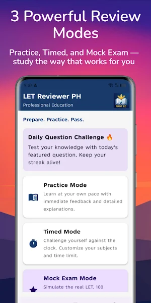 LET Reviewer Professional Educ Screenshot 2