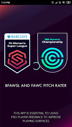 BFAWSL and FAWC Pitch Rater Screenshot 0